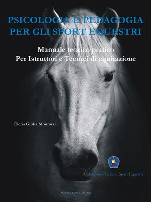 cover image of Psicologia e Pedagogia per gli Sport Equestri